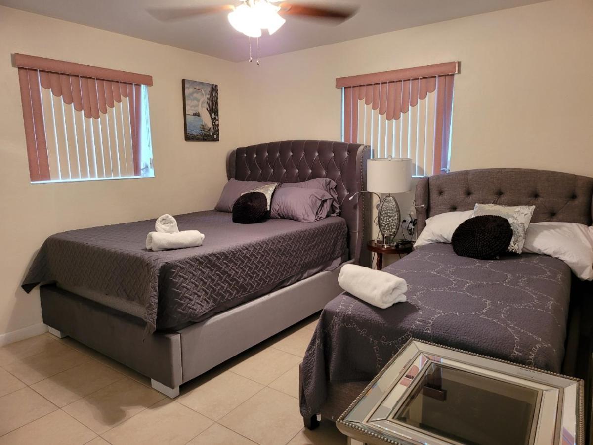 Jungle To Beach 4 R 3 Bedroom Family And Pet Heated Pool N Airport N Beach N Hard Rock Fort Lauderdale Exterior foto
